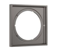 hansgrohe rosetta di prolunga E per iBox universal 2, squadrata, 13612340, ShowerSelect Comfort E; DuoTurn E nero cromato spazzolato [Rubinetteria Bagno > Accessori di Montaggio per Rubinetteria Bagno