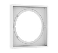 hansgrohe rosetta di prolunga E per iBox universal 2, squadrata, 13612700, ShowerSelect Comfort E; DuoTurn E bianco opaco [Rubinetteria Bagno > Accessori di Montaggio per Rubinetteria Bagno]