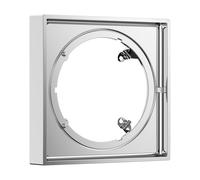 hansgrohe rosetta di prolunga E per iBox universal 2, squadrata, 13617000, ShowerSelect Comfort E; DuoTurn E cromo [Rubinetteria Bagno > Accessori di Montaggio per Rubinetteria Bagno]