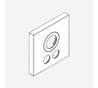 hansgrohe rosetta per collegamenti invertiti, 92393670, Universal nero opaco [Rubinetteria Bagno > Accessori di Montaggio per Rubinetteria Bagno]