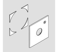 hansgrohe rosetta per miscelatore monocomando, 1 uscita, 94921000, Universal cromo [Rubinetteria Bagno > Ricambi Rubinetteria Bagno]
