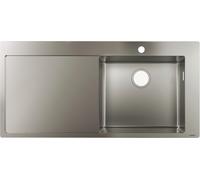 Hansgrohe S 71 lavello in acciaio 104.5x51 cm 43306800