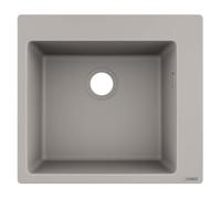 hansgrohe S51 S510-F450 Lavello ad incasso 450, Grigio cemento, 43312380
