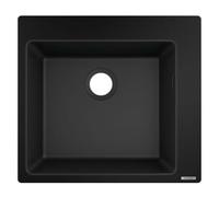 hansgrohe S51 S510-F450 Lavello ad incasso 450, Nero grafite, 43312170