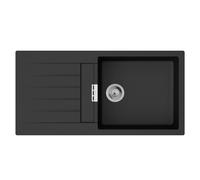hansgrohe S52 lavello da cucina, 43358170, S52 S52 nero grafite [Lavelli da Cucina > per Base Sottolavello a partire da 60 cm]