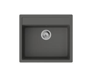 hansgrohe S52 lavello da cucina, 43359290, S52 S52 grigio pietra [Lavelli da Cucina > per Base Sottolavello a partire da 60 cm]