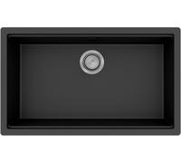 hansgrohe S53 Evier sous plan SilicaTec, 700x400mm, 43459170, 43459170, Colorazione: Nero grafite