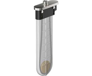 hansgrohe sBox Set de finition ovale, pour montage sur bord de baignoire ou de carrelage, 28022820, 28022820, Colorazione: Nichel spazzolato