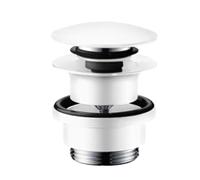 set di scarico hansgrohe Push Open, Colorazione: bianco opaco