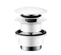 set di scarico hansgrohe Push Open, Colorazione: bianco opaco