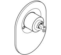 Altri Pezzi di Ricambio AxorMiscelatore per doccia M3 con set di conversione a sfera Cromo