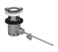 Hansgrohe 94139000 piletta di scarico a saltarello per lavabo e bidet con foro troppopieno