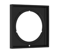 hansgrohe ShowerSelect Comfort E rosa di prolunga 5mm, 13612, Colorazione: nero opaco