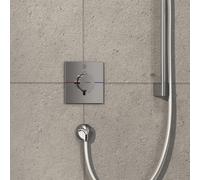 hansgrohe ShowerSelect Comfort E rubinetto doccia da incasso con termostatico, 15571000, ShowerSelect Comfort E cromo [Rubinetteria Bagno > Rubinetteria Doccia]