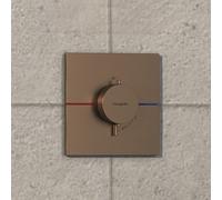 hansgrohe ShowerSelect Comfort E rubinetto doccia da incasso con termostatico, 15574140, ShowerSelect Comfort E bronzo spazzolato [Rubinetteria Bagno > Rubinetteria Doccia]