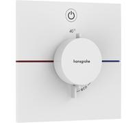 Hansgrohe ShowerSelect Comfort E rubinetto per doccia da incasso con termostato bianco 15571700