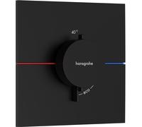 Hansgrohe ShowerSelect Comfort E rubinetto per doccia da incasso con termostato nero 15574670