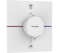 Hansgrohe ShowerSelect Comfort E rubinetto per vasca e doccia da incasso con termostato bianco 15572700