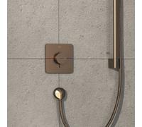 hansgrohe ShowerSelect Comfort Q rubinetto doccia da incasso con termostatico, 15581140, ShowerSelect Comfort Q bronzo spazzolato [Rubinetteria Bagno > Rubinetteria Doccia]