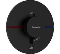 Hansgrohe ShowerSelect Comfort S rubinetto per doccia da incasso con termostato nero 15562670