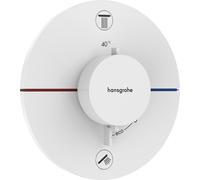 Hansgrohe ShowerSelect Comfort S rubinetto per vasca e doccia da incasso con termostato bianco 15554700