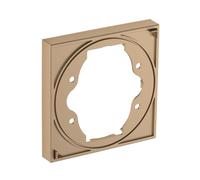 hansgrohe ShowerSelect rosetta di prolunga, 13593140, ShowerSelect bronzo spazzolato [Rubinetteria Bagno > Accessori di Montaggio per Rubinetteria Bagno]