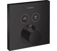 Hansgrohe ShowerSelect rubinetto per vasca e doccia da incasso con termostato nero 15763670