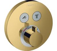 Hansgrohe ShowerSelect rubinetto per vasca e doccia da incasso con termostato oro 15743990