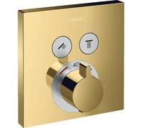 Hansgrohe ShowerSelect rubinetto per vasca e doccia da incasso con termostato oro 15763990