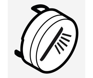 hansgrohe ShowerSelect simbolo per pulsante, 93573880, ShowerSelect opaco nobile [Rubinetteria Bagno > Accessori di Montaggio per Rubinetteria Bagno]