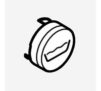 hansgrohe ShowerSelect simbolo per pulsante, 93577880, ShowerSelect opaco nobile [Rubinetteria Bagno > Accessori di Montaggio per Rubinetteria Bagno]