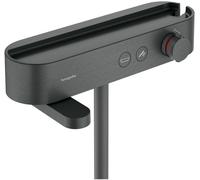 Hansgrohe ShowerTablet rubinetto per vasca e doccia a parete con termostato cromo-nero 24340340