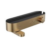 Hansgrohe ShowerTablet Select termostato da bagno 400, montaggio a parete, 24340, Colorazione: Bronzo spazzolato - 24340140