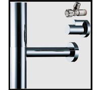 Hansgrohe SIFONE DESIGN SET FLOWSTAR TONDO OTTONE CROMATO 1" 1/4 COD. 52120000