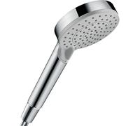 hansgrohe Soffione doccia a risparmio idrico Vernis Blend, ca. 5 l/min, soffione, 2 modalità di spruzzo, funzione anticalcare, cromato