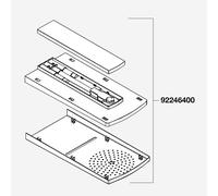hansgrohe soffione doccia per pannello doccia Raindance Lift 180 2jet, 92246400, Raindance bianco/cromo [Rubinetteria Bagno > Ricambi Rubinetteria Bagno]