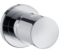 hansgrohe Tablette de douche Robinet d'arrêt S, encastré, chromé, 15972000, 15972000