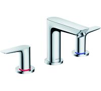 hansgrohe Talis E Mélangeur lavabo 3 trous, déchets pop-up, projection 112mm, 71733000, 71733000, Colorazione: cromo