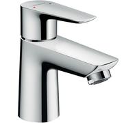 hansgrohe Talis E mitigeur monocommande de lavabo 80, vidage par poussoir, saillie 96mm, 71701000, 71701000