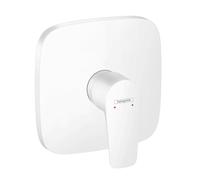 hansgrohe Talis E Miscelatore monocomando per doccia da incasso, Colorazione: bianco opaco