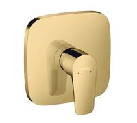 hansgrohe Talis E mitigeur de douche à levier unique encastré, 71765990, 71765990, Colorazione: Ottica in oro lucido