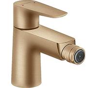 hansgrohe Talis E miscelatore monocomando per bidet a leva, pop-up waste, colorazione: bronzo spazzolato