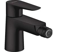 hansgrohe Talis E miscelatore monocomando per bidet a leva, pop-up waste, colorazione: Nero opaco