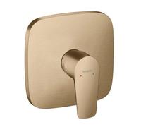 hansgrohe Talis E Miscelatore monocomando per doccia da incasso, colorazione: bronzo spazzolato