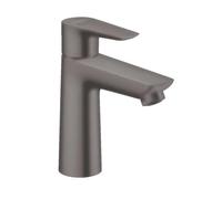 hansgrohe Talis E, mitigeur monocommande de lavabo 110 CoolStart, vidage par pression, saillie de 112 mm, 71713340, 71713340, Colorazione: Nero spazzolato