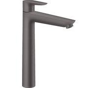 hansgrohe Talis E Miscelatore monocomando lavabo 240 con saltarello, cromo nero satinato, 71716340