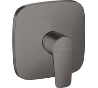 hansgrohe Talis E mitigeur de douche à levier unique encastré, 71765340, 71765340, Colorazione: Cromo nero spazzolato