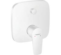 hansgrohe Talis E miscelatore monocomando per vasca da incasso, combinazione di sicurezza, colorazione: Neve (bianco opaco)