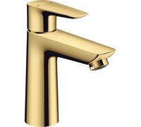 hansgrohe Talis E, mitigeur monocommande de lavabo 110, vidage automatique, saillie de 112 mm, 71710990, 71710990, Colorazione: Ottica in oro lucido