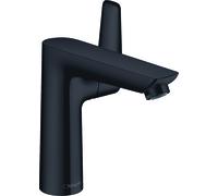 hansgrohe Talis E miscelatore monocomando per lavabo 150, scarico a scomparsa, sporgenza 141 mm, Colorazione: Nero opaco